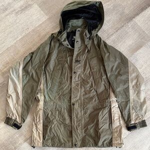 Helly Hansen Men's Olive Raincoat